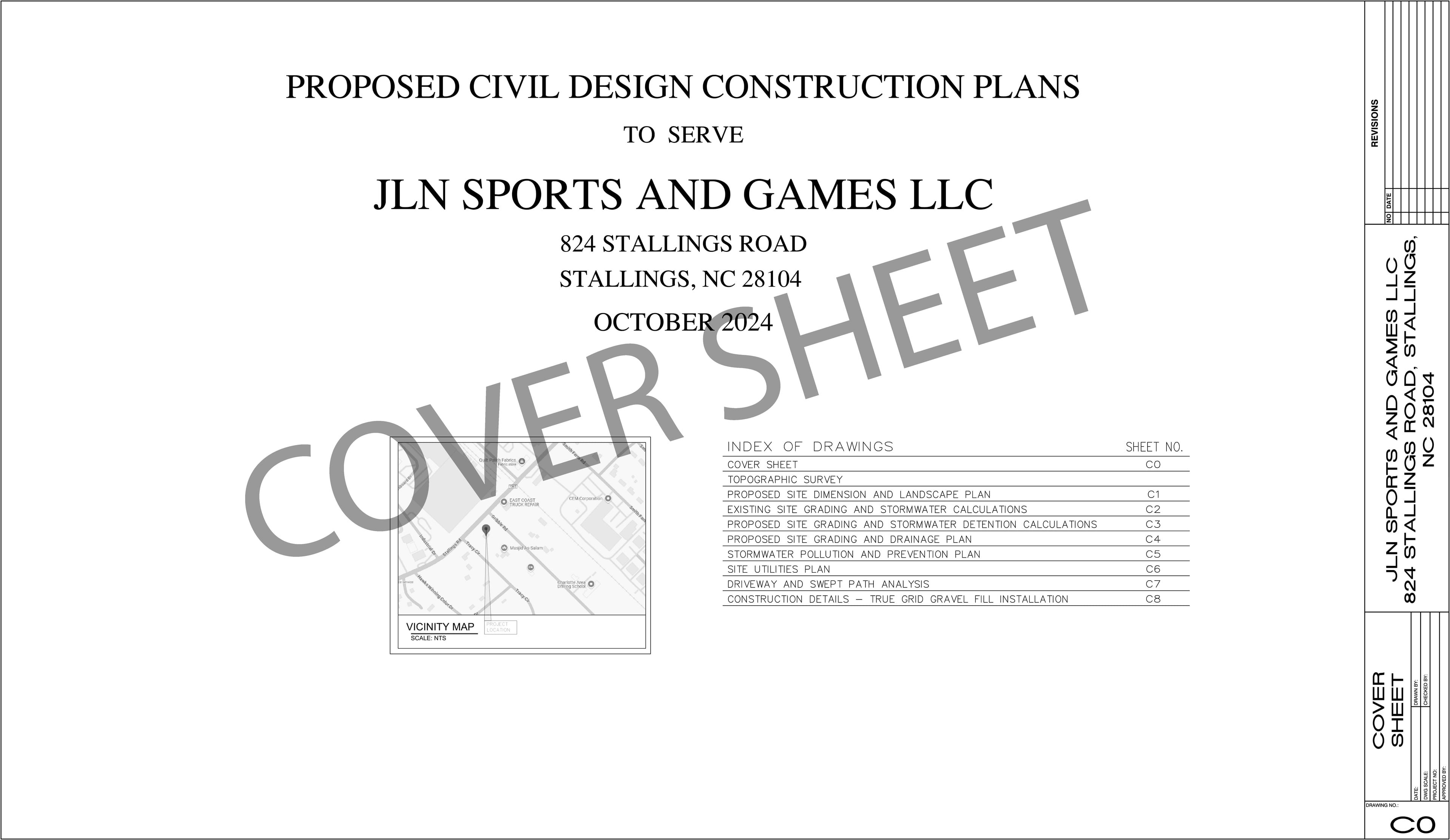 Civil Design for Indoor Sports Complex